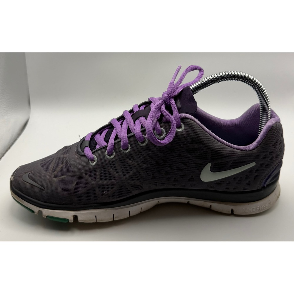 Nike Free 5.0 TR Fit 3 Women 7.5 Grey Purple Good 555158-005 Training Shoes